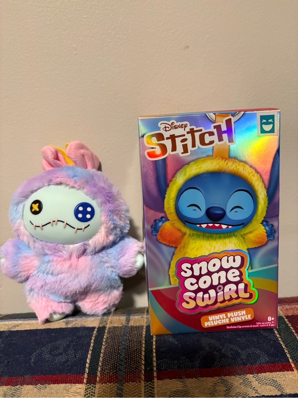 Disney Snow Cone Swirl Plush Pendant
